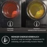 AEG TR8T60680 / Wärmepumpentrockner/Absolutecare - Wolle-Seide-Outdoor Trocknen / 8.0 Kg/A+++ / Energiesparend/Mengenautomatik/Kindersicherung/Schontrommel/Startzeitvorwahl, Weiß