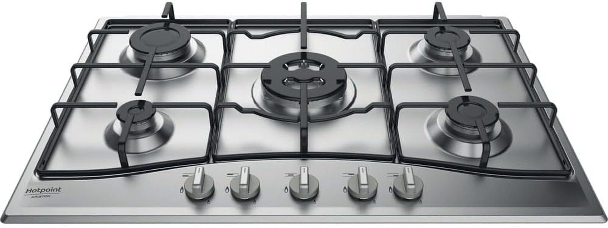 Hotpoint PCN 752 T/IX/HAR Kochfeld Edelstahl Eingebaut Gaskochfeld