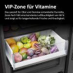 Haier Kühl Gefrierkombination 2D 60 SERIE 5 PRO HDPW5620ANPD I 2,05 M, No Frost I Energieeffizienzklasse a I Kühlschrank Mit Gefrierfach Freistehend, Fassungsvermögen 409L I Wi-Fi, Smarte Kühlfächer