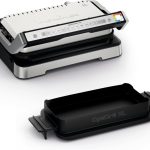 Moulinex Optigrill 4In1 XL, Elektrogrill, Grill Und Ofen in Einem Gerät, Volle Mahlzeit, Kapazität 6-8 Personen, Kochanzeige, 12 Automatische Programme, Antihaftplatten, GI784D