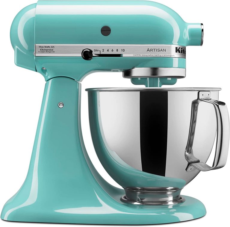 Kitchenaid Artisan Series KSM150PS Standmixer Mit Kippkopf, 5 L, Eisblau