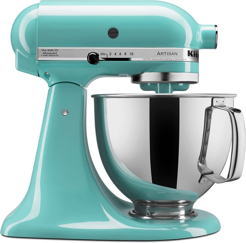 Kitchenaid Artisan Series KSM150PS Standmixer Mit Kippkopf, 5 L, Eisblau