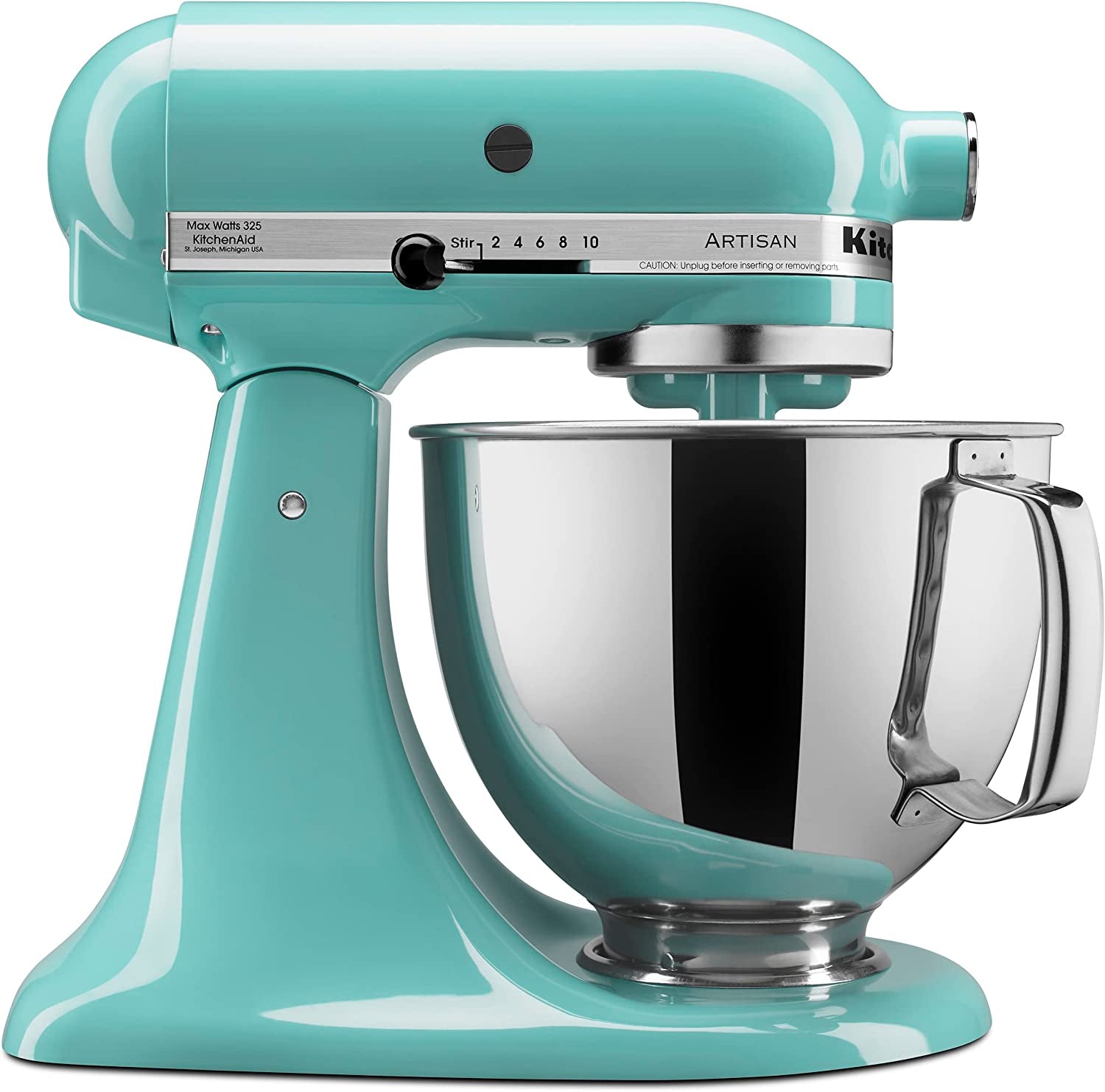 Kitchenaid Artisan Series KSM150PS Standmixer Mit Kippkopf, 5 L, Eisblau
