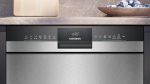 Siemens SN43ES22AE, Iq300 Smarter Geschirrspüler, Unterbau-Spülmaschine, 60 Cm, Made in Germany, Besteckkorb, Automatische Türöffnung, Dreifach Rackmatic, Besonders Leise, Variospeed, Aquastop