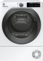Hoover H-DRY 500 NDE H8A2TCEXS-S Wärmepumpentrockner I 8 Kg I Wifi + Bluetooth I Aquavision, Schuhgestell
