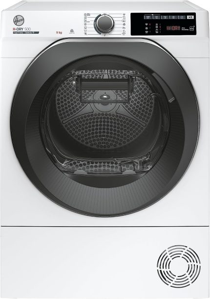 Hoover H-DRY 500 NDE H8A2TCEXS-S Wärmepumpentrockner I 8 Kg I Wifi + Bluetooth I Aquavision, Schuhgestell