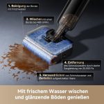 DREAME T12 Pro-A Nass- Und Trockensauger, Ultraschlanke 9,85 Cm, 25.000 Pa Saugkraft, Heißwäsche Bei 95 °C Selbstreinigung, Trocknung Durch Heißluft Bei 95 °C, Kein Verheddern, Streifenfreie Reinigung