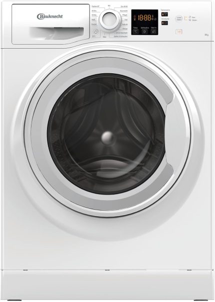 Bauknecht WAM 814 a Waschmaschine Frontlader/8Kg/Energieeffizienzklasse A/Kurz 45/Anti-Allergie-Programm/Wolleprogramm/Kurz 30/Startzeitvorwahl/Autoclean/Flecken 40°