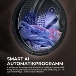 Haier Frontlader Waschmaschine 13Kg I G7 Serie I a -40%, Große Kapazität, Flüsterleiser Direktantrieb, Automatik- Und Expressprogramm, Vollwasserschutz, Hygiene-Technologien, Wi-Fi I HW130-B14667U1