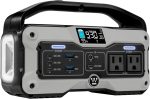 Westinghouse Igen400S Tragbarer Stromerzeuger Und Solargenerator Mit LED- Und Dc-Ausgang Für Camping, Zuhause, Reisen, Innen Und Außen (Solarpanel Nicht Enthalten)