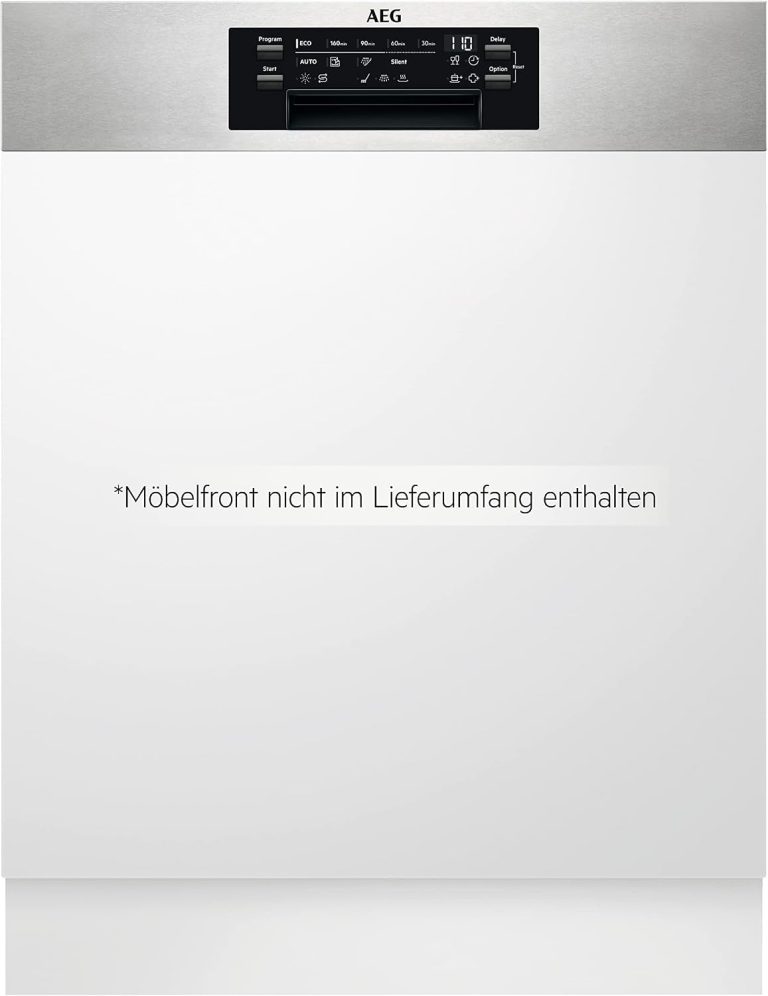 AEG FEE83806PM Integrierter-Geschirrspüler / 60Cm / Comfortlift - Hebefunktion / D / Energiesparend / Maxiflex Besteckschublade / Beladungserkennung / Display / Startzeitvorwahl / Extra Leise