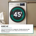 Bauknecht B6R 08E SILENCE DE Waschmaschine / 10Kg / Frontlader/Supreme Silence/Eek A-20% / 1400 Upm/Zen-Motor/Besonders Leise Waschmaschine/Steam 3.0-3 Kraftvolle Dampftechnologien