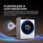 Haier Frontlader Waschmaschine 13Kg I G7 Serie I a -40%, Große Kapazität, Flüsterleiser Direktantrieb, Automatik- Und Expressprogramm, Vollwasserschutz, Hygiene-Technologien, Wi-Fi I HW130-B14667U1
