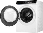 Haier Frontlader Waschmaschine 13Kg I G7 Serie I a -40%, Große Kapazität, Flüsterleiser Direktantrieb, Automatik- Und Expressprogramm, Vollwasserschutz, Hygiene-Technologien, Wi-Fi I HW130-B14667U1