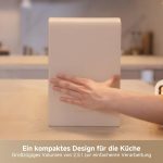 DREAME SF25 – Speise-Entsorger, Trion- Dreiklingensystem, Kohlefilter, Geruchssteuerung, 2,5 L-Volumen, Selbstreinigend Bei Hochtemperatur, Kompaktdesign, Leises 27 Db(A-Design, Sicherheitssperre