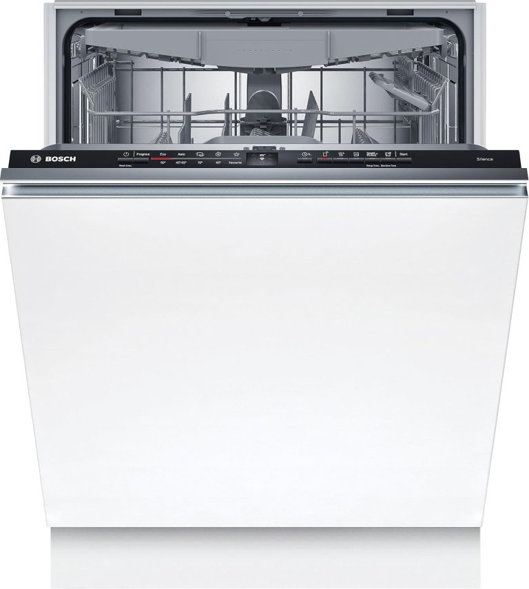 Bosch Haushaltsgeräte SMV2HVX02E Serie 2, Einbaugeschirrspüler Komplett Versenkbar, Home Connect, Remote-Diagnose, Waschassistent, Favoritenprogramm, Infolight, 3 Korb, 60 Cm