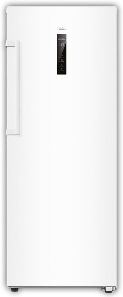 Haier Gefrierschrank Mit Abtauautomatik Und Eiswürfelbereiter I Instaswitch H4F272WDH1 I Total No Frost Tiefkühlschrank, 276 L Kapazität I Eisschrank Auch Als Kühlschrank Nutzbar I Freezer Mit Wi-Fi