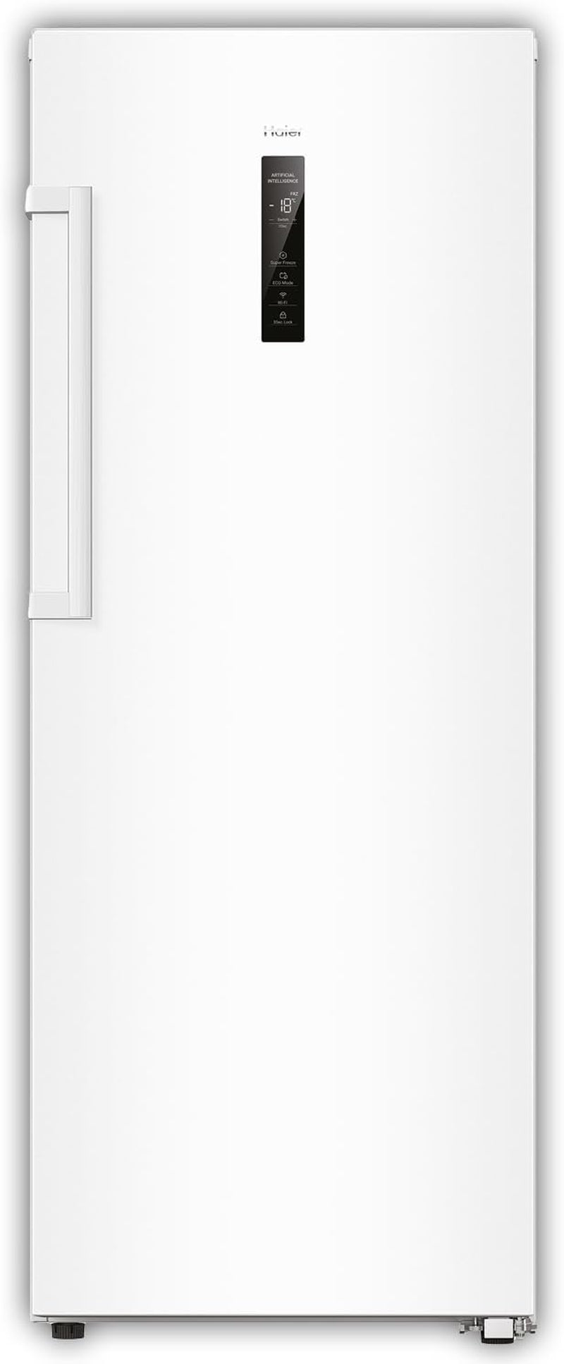 Haier Gefrierschrank Mit Abtauautomatik Und Eiswürfelbereiter I Instaswitch H4F272WDH1 I Total No Frost Tiefkühlschrank, 276 L Kapazität I Eisschrank Auch Als Kühlschrank Nutzbar I Freezer Mit Wi-Fi