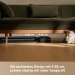 DREAME T12 Pro-A Nass- Und Trockensauger, Ultraschlanke 9,85 Cm, 25.000 Pa Saugkraft, Heißwäsche Bei 95 °C Selbstreinigung, Trocknung Durch Heißluft Bei 95 °C, Kein Verheddern, Streifenfreie Reinigung