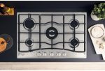 Hotpoint PCN 752 T/IX/HAR Kochfeld Edelstahl Eingebaut Gaskochfeld