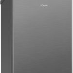 Bomann® Kühlschrank Mit Gefrierfach | 109 Liter | Energieeffizient, Leise & Kompakt | 2 Ablagen, Obst- & Gemüsefach | 4-Sterne-Gefrierfach | Türanschlag Wechselbar | KS 7251 Inox