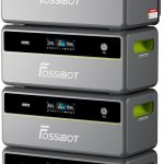 Fossibot FBP1200 Balkonkraftwerk Mit Speicher All-In-One, 1,98Kwh LFP Akku, MPPT 2000W Solareingang, 1200W AC, Mikroinverter, 6500 Ladezyklen, 125 Erweiterbarer Stromspeicher Powerstation, Plug&Play