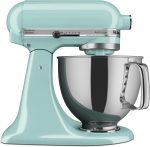 Kitchenaid Artisan Series KSM150PS Standmixer Mit Kippkopf, 5 L, Eisblau