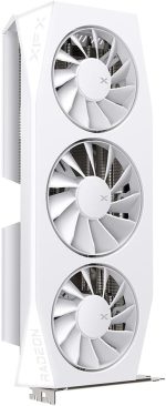 XFX Mercury AMD Radeon RX 9060 XT OC White Gaming Edition 16GB GDDR6 Grafikkarte (RX-96TMERCW9) – Bild 5