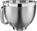 KitchenAid Artisan 5KSM185PS Küchenmaschine | 4,8L + 3L Schüssel | Edelstahl-Zubehör | 300W – Bild 3