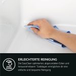 AEG Einbau-Gefrierschrank 88Cm, Serie 6000 Lowfrost: Weniger Eisbildung, 4-Sterne Gefrierraum 98L, Elektronische Steuerung, Schnell-Gefrier-Funktion, Temperaturalarm, Schlepptür-Technik, TAB6L88ES