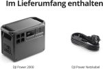 DJI Power 2000 Tragbare Powerstation – 2048Wh LiFePO4 Energiespeichersystem (Erweiterbarer Solargenerator) – Bild 10