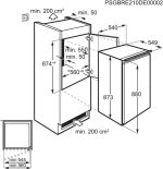 AEG 5000 Serie Einbaukühlschrank | Integrierbar mit FlexiShelf & LED (88cm / 123cm) – Bild 14