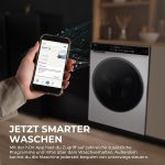 Haier Frontlader Waschmaschine 13Kg I G7 Serie I a -40%, Große Kapazität, Flüsterleiser Direktantrieb, Automatik- Und Expressprogramm, Vollwasserschutz, Hygiene-Technologien, Wi-Fi I HW130-B14667U1