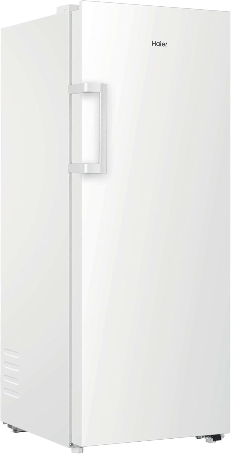 Haier Gefrierschrank Mit Abtauautomatik Und Eiswürfelbereiter I Instaswitch H4F272WDH1 I Total No Frost Tiefkühlschrank, 276 L Kapazität I Eisschrank Auch Als Kühlschrank Nutzbar I Freezer Mit Wi-Fi
