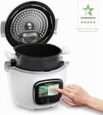 Moulinex Cookeo Touch Multicooker, Intelligent, Hochdruck Touch Weiß