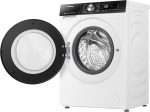 Hisense WF3S9043BW3 Waschmachine Mit Dampffunkunktion, 9 Kg, 1400 U,Min, Wifi, Connectlife, Power Jetwash, Anti-Allergie Programm, Aqua Stop, Auto Wash, Quick Wash, EEK A-30 Prozent