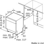Siemens SN43ES22AE, Iq300 Smarter Geschirrspüler, Unterbau-Spülmaschine, 60 Cm, Made in Germany, Besteckkorb, Automatische Türöffnung, Dreifach Rackmatic, Besonders Leise, Variospeed, Aquastop