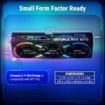 PNY GeForce RTX 5070 ARGB OC 12GB GDDR7 | VCG507012TFXXPB1-O | Triple-Fan | Blackwell | PCIe 5.0 – Bild 4