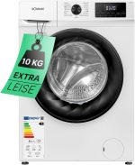 Bomann Waschmaschine | Freistehender Frontlader mit BLDC-Motor & A-Klasse (10kg / 1400 U/Min)