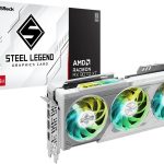 ASRock Steel Legend AMD Radeon RX 9070 XT 16GB GDDR6 | 90-GA5DZZ-00UANF | RDNA 4 | ARGB | Triple-Fan