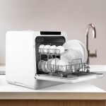 HAVA Mini-Geschirrspüler | Tischgeschirrspüler mit 5L Wassertank & 8 Programmen (TDQR07) – Bild 10