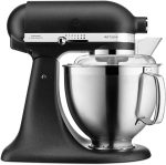 KitchenAid Artisan 5KSM185PS Küchenmaschine | 4,8L + 3L Schüssel | Edelstahl-Zubehör | 300W – Bild 7