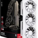 XFX Speedster SWFT AMD Radeon RX 9070 XT White Triple Fan | RX-97TSWF3W9 | 16GB GDDR6 | RDNA 4 | 1440p Gaming