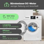 Bomann Waschmaschine | Freistehender Frontlader mit BLDC-Motor & A-Klasse (10kg / 1400 U/Min) – Bild 2