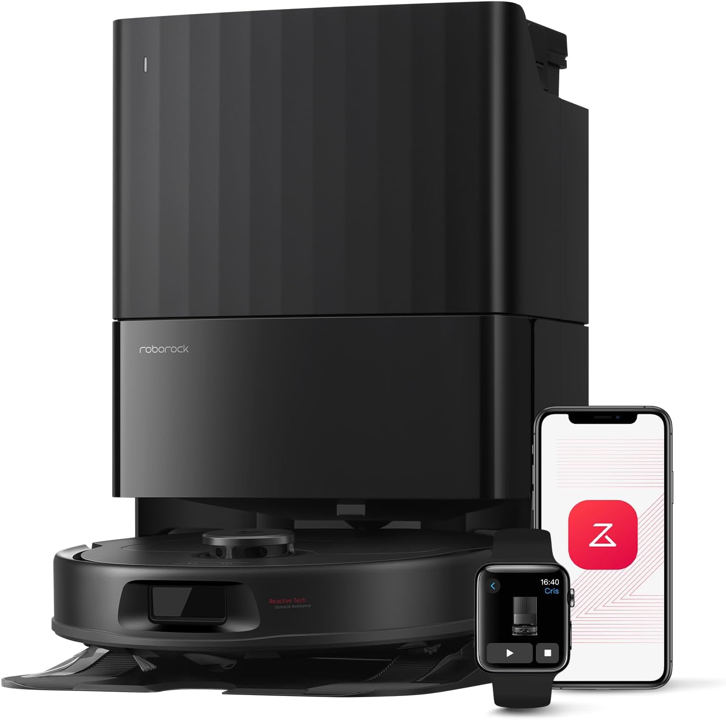 61RJLs_bX7L._AC_SL1500 Roborock Qrevo Serie Saug- und Wischroboter mit fortschrittlicher Dockingstation, LiDAR-Navigation und hoher Reinigungsleistung – Bild 1