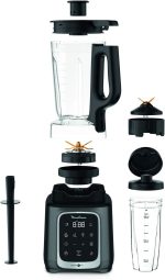 Moulinex InfinyMix+ LM91HD Standmixer | 1600W | 1,75L Tritan-Krug + 600ml Flasche | 5 Programme – Bild 2