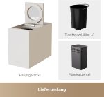 Dreame SF25 Elektrischer Küchenkomposter | 2,5L | Trion 3-Klingen-System | Geruchsfilter | Selbstreinigung – Bild 11