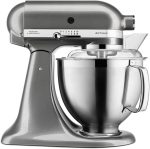 KitchenAid Artisan 5KSM185PS Küchenmaschine | 4,8L + 3L Schüssel | Edelstahl-Zubehör | 300W – Bild 12