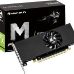 Maxsun NVIDIA GeForce RTX 3050 Slim Low Profile | 6GB GDDR6 | RTX 3050 Mini | PCIe 4.0 | Low Power 70W