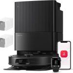 Roborock Qrevo Saug- und Wischroboter | 8.000 Pa Saugkraft, Anti-Tangle-Bürste, LiDAR-Navigation, All-in-One Station (QV 35A Set)